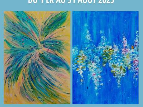 Painting exhibition by Myriam Faucon