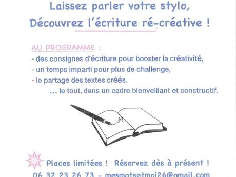 Atelier d'écriture