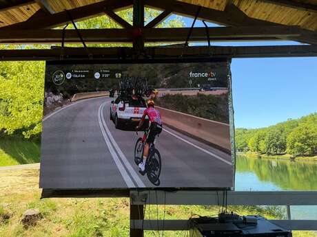 Le Tour de France sur écran géant au Ponton !