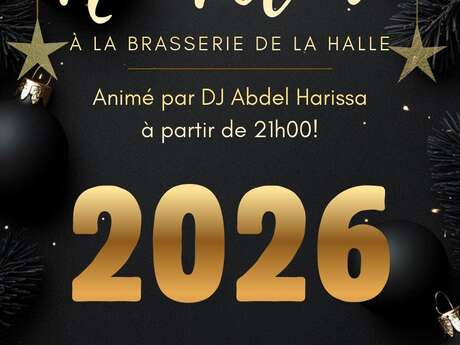 Nouvel An à la Brasserie de la Halle