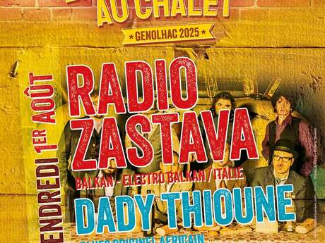 Les concerts au Chalet - Génolhac 2025