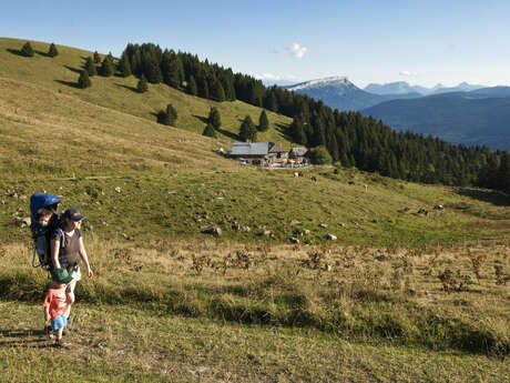 Randonnée pédestre : Balcon du Semnoz
