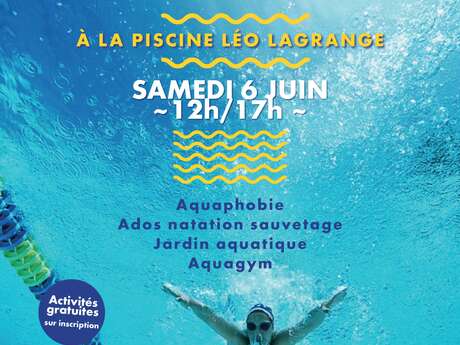 Discover aquatic activities at the Léo Lagrange pool