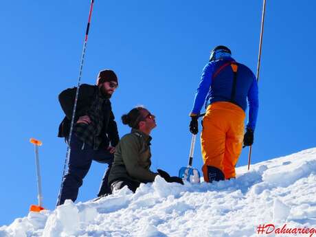 Formation sécurité en montagne avec le Dahu Ariégeois