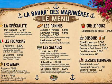 Foodtruck "La Barak des Marinières"