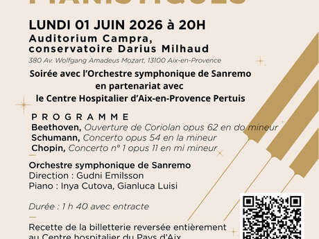 Concert caritatif : Le piano en majesté