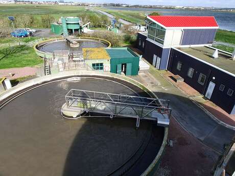 Echappée nature, le marais transbordeur à la station de lagunage