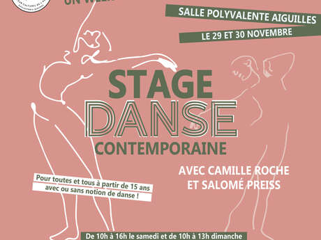 Stage de danse contemporaine