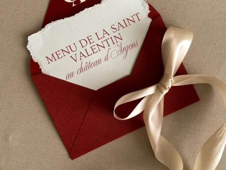 Chateau d'Argens - Menu Saint Valentin