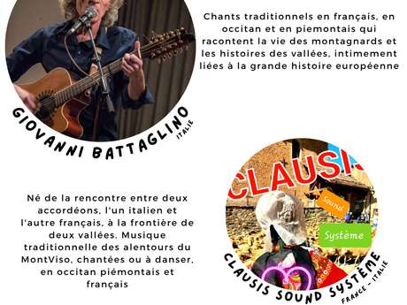 Concerts de village : Giovanni Battaglino et Clausis Sound Système