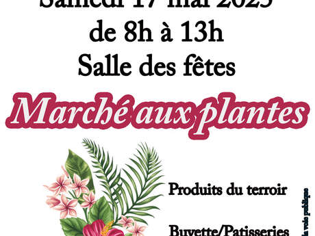 Marché aux plantes