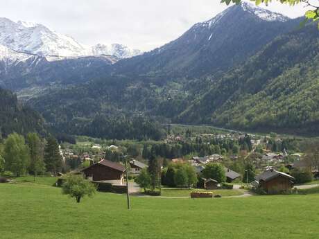 Itinéraire VTT - L : Des Houches à Servoz