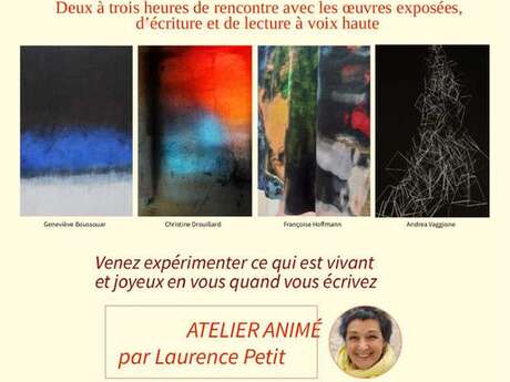 Atelier d'écriture à la galerie Art Points de Vue