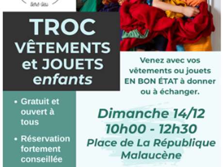 Troc vêtements jouets enfants