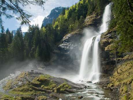 itinéraire pédestre : la Cascade du Rouget