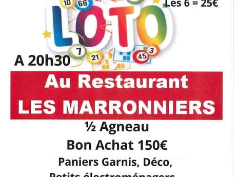 Loto au restaurant les Maronniers