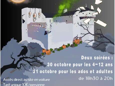 Soirées Halloween au Château d'Aujac