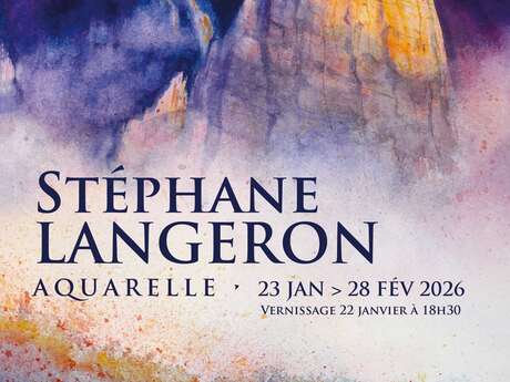 Exposition Stéphane Langeron – Aquarelle