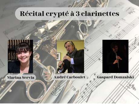 Récital crypté à 3 clarinettes