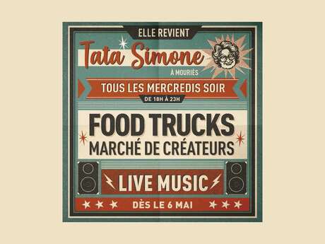 Craft Market and Food Trucks at Chez Tata Simone