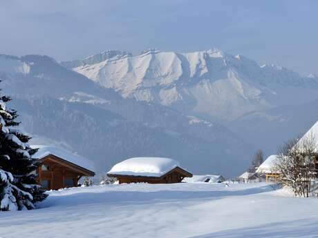 Snowshoeing itinerary : The Chemin de Bostu