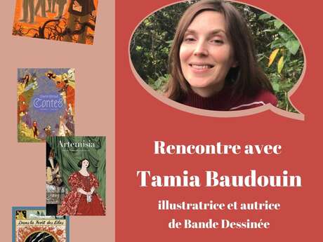 Rencontre avec l'autrice BD Tamia Baudouin