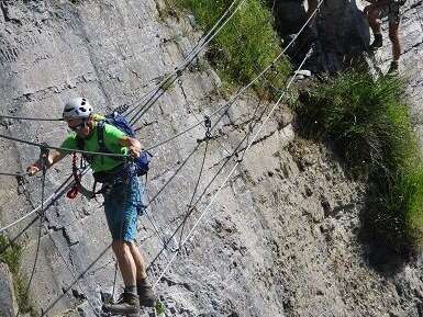 Sortie Via Ferrata avec Vincent - spécial toussaint