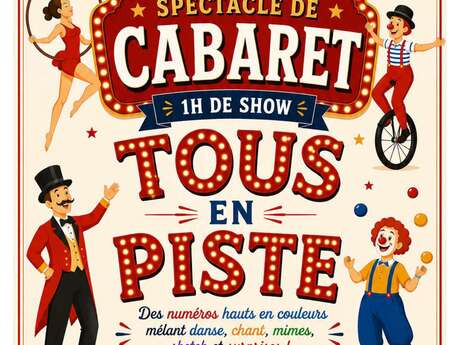 Animation cabaret Les Ribouldingues - Tous en piste