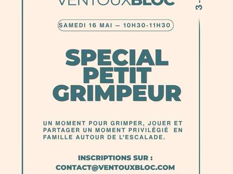 Speciale sessie "Petits Grimpeurs" - Ventoux Bloc