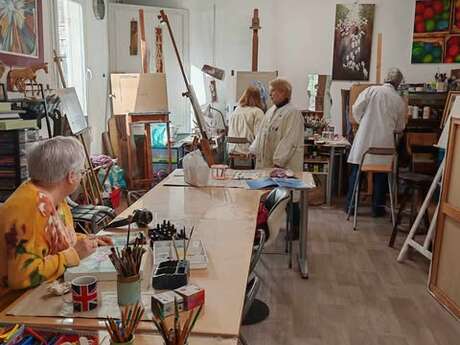 Agnès Vandorme - Atelier d'art - Artiste peintre (cours)