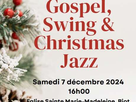 Concert Gospel, swing et Christmas Jazz