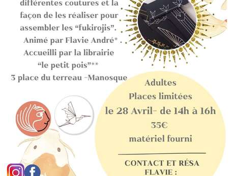 Atelier Reliure animé par Flavie André