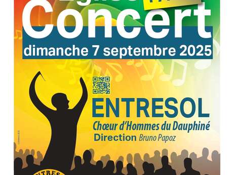 Concert de la chorale Entresol - choeur d'hommes