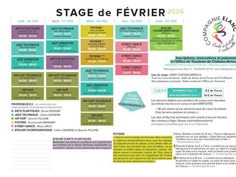 Stage de Février d'ElanC'