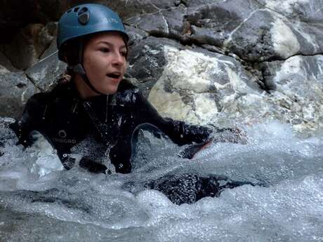 Canyoning en famille