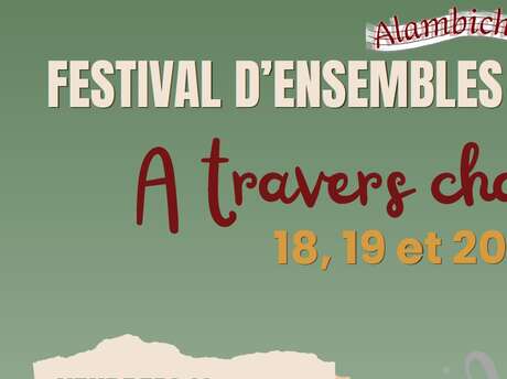 Octo'Gones et Alambichoeur - Festival d'ensembles vocaux amateurs