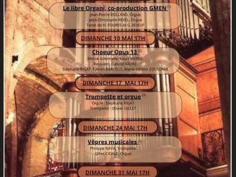 1er Festival d'orgue à St Victor