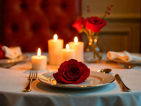 Menu Saint Valentin à L'Araignée Gourmande