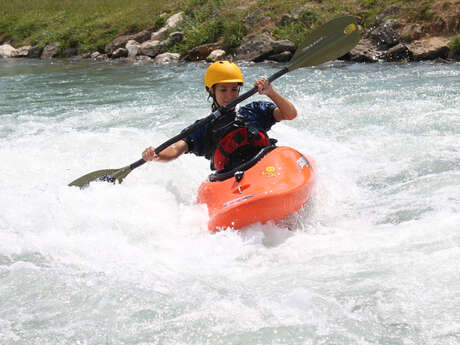 Découverte du kayak en eau vive