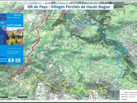 Randonnée : GR de Pays - Le Pays de Fayence à pied