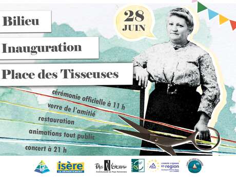 Inauguration de la nouvelle place des Tisseuses