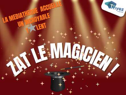 Médiathèque de Thyez : spectacle de magie