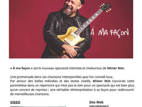 Concert de Mister Mat