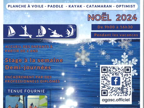 Centre nautique agasc - activités vacances de noël