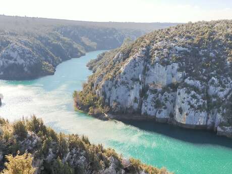 Belvédère sur les Gorges d'Artignosc