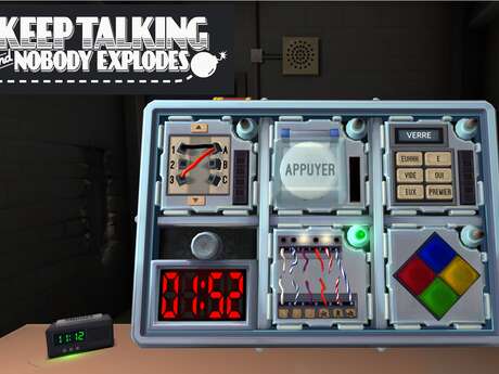 Keep talking and nobody explodes : D3click (dès 12 ans)