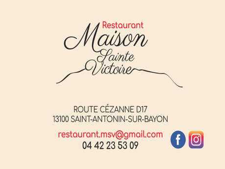 Restaurant Maison Sainte-Victoire