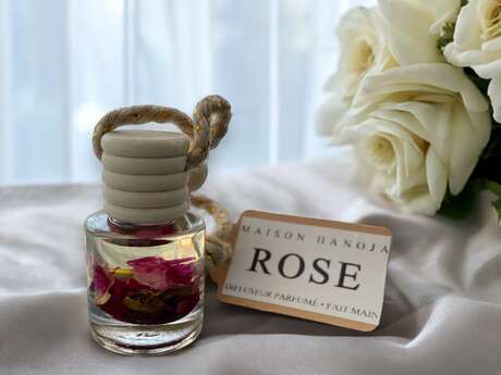 Maison Hanoja : Atelier création de diffuseur parfumé aux fleurs