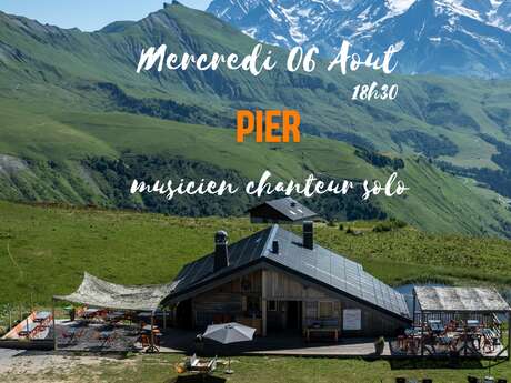 Concert au Patafan : Pier - musicien chanteur solo