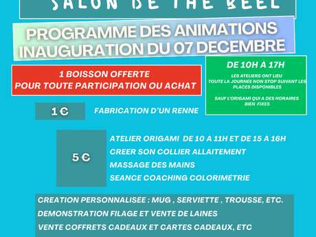 Inauguration du salon de thé BEEL et ateliers